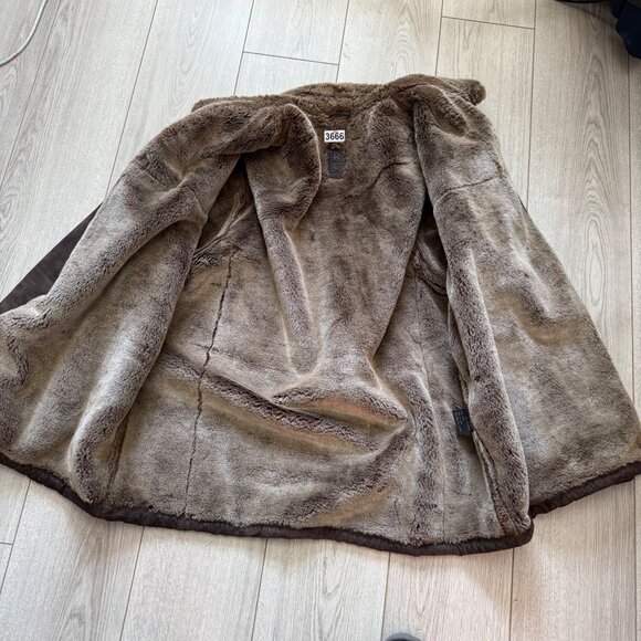 RC Comstock Expedition Leather Lined Full Zip Jacket Men's XXL Brown Winter - Picture 12 of 12